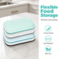 🥗 Soldes 2026 — Plus de 45 000 Vendus ! 🧺 Boîte à Déjeuner en Silicone – Couvercle Sécurisé & Corps Flexible for Repas