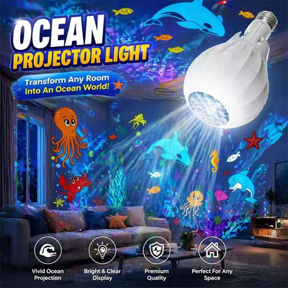 🔥PROMO FLASH ‑50%🔥 Ampoule LED de projection orientable 🎆 Orientation modulable, installation simple pour créer une ambiance lumineuse unique ✨
