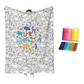 Kit créatif de couverture à colorier douillette