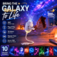 Veilleuse projecteur d'étoiles USB