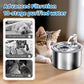 Abreuvoir automatique sans fil et sans prise pour chats et chiens, équipé d'un capteur d'eau. Abreuvoir intelligent assurant une circulation continue d'eau fraîche.