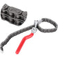 🔧⛓️ Clé à chaîne pour filtre à huile robuste – Couverture large 60-195 mm, chaîne renforcée, poignée confortable, pour voitures, camions et SUV 🚗🛠️