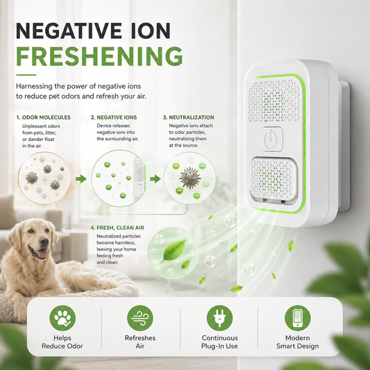 Mini purificateur d'air à ions négatifs à brancher sur une prise