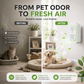 Mini purificateur d'air à ions négatifs à brancher sur une prise