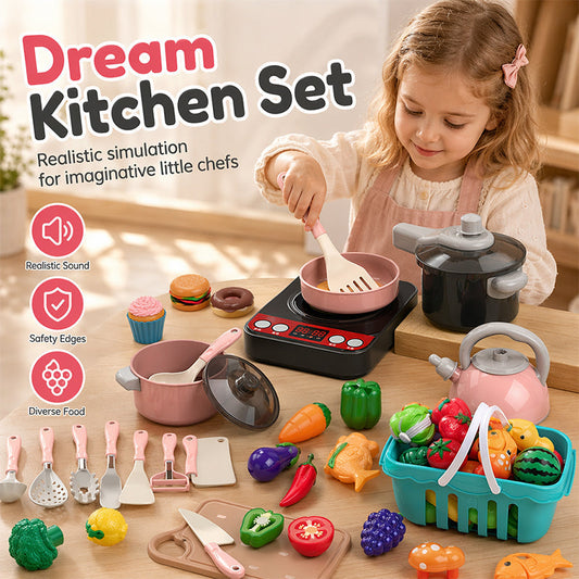 Ensemble de jouets de cuisine pour jeux de rôle