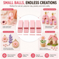 💅 OFFRE ÉCLAIR – 50 % DE RÉDUCTION ! 🎨 4 tailles de boules d'argile (2-5mm) – outil de précision pour bijoux & nail art 3D, 4 étapes faciles, résultats uniformes ! ✨