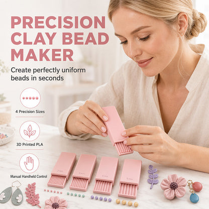 💅 OFFRE ÉCLAIR – 50 % DE RÉDUCTION ! 🎨 4 tailles de boules d'argile (2-5mm) – outil de précision pour bijoux & nail art 3D, 4 étapes faciles, résultats uniformes ! ✨