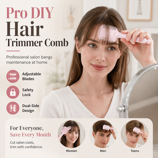 DIY Hair Thinning Comb – Adjustable Blade & Beginner-Friendly DesignPeigne à effiler à faire soi-même