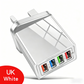 ✨‑50% OFF✨ Adaptateur USB secteur universel 4‑en‑1🔋 Charge plusieurs appareils à la fois, format peu encombrant 🚀