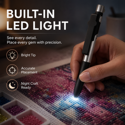 Portable LED Diamond Art Pen