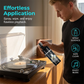 🔥2 achetés 1 offert🎶📀 Nettoyant professionnel pour disques, formule non abrasive, compact pour usage nomade