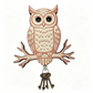 🦉 Porte-clés mural hibou – des yeux qui bougent, du bois massif et une touche déco pour votre entrée