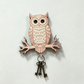🦉 Porte-clés mural hibou – des yeux qui bougent, du bois massif et une touche déco pour votre entrée