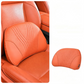 Coussin haut de gamme pour appuie-tête et soutien lombaire de siège de voiture