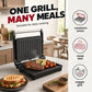 🔥 50% DE RÉDUCTION ! ✨Appareil à sandwichs et paninis électrique avec plaque de cuisson à 180 degrés