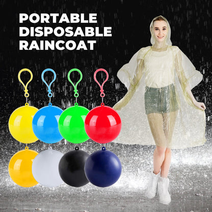 Imperméable jetable et pliable