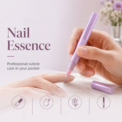 Stylo portable d'essence pour le soin des ongles