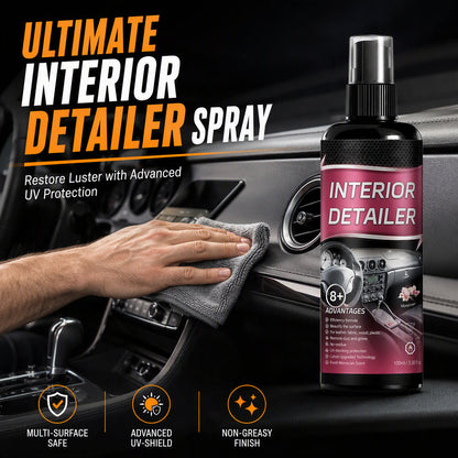 ⏳Offre spéciale à durée limitée⏰Spray nettoyant multi-surfaces pour l'intérieur de la voiture