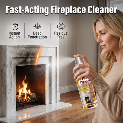 Nettoyant pour cheminée pratique et à action rapid