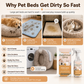 Spray anti-taches et anti-odeurs pour panier d'animal de compagnie (sans lavage)
