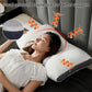 Oreiller de massage antibactérien pour le cou, favorisant le sommeil