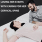 Oreiller de massage antibactérien pour le cou, favorisant le sommeil