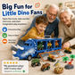Camion-jouet interactif « Transporteur de dinosaures »