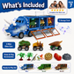 Camion-jouet interactif « Transporteur de dinosaures »