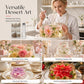 🎨✨ Outils pour l’art de la gélatine en 3D – Créez des fleurs translucides et colorées, décoration de gâteaux et desserts digne d’un pâtissier, un kit complet pour libérer votre créativité 🍰🌺