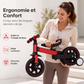 💥 50 % de réduction ! 🚲 Tricycle 3-en-1 pour enfants – poussette, tricycle et draisienne. Léger (2,8 kg) et pliable. Acier au carbone haute résistance, roues en EVA. Pour les enfants de 2 à 6 ans, poids max. 90 kg.