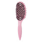Brosse à poils de sanglier aérée pour cheveux bouclés