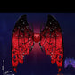 Ensemble d'ailes de papillon électriques, ailes de fée animées avec musique et lumières LED, costume d'ailes d'ange lumineuses