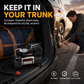 🚗50 % DE RÉDUCTION ! Compresseur d'air automobile monocylindre ultra-résistant – Gonfleur de pneus portable 12 V avec manomètre, pompe à air à gonflage rapide pour voitures, camions et SUV, à utiliser en cas d'urgence