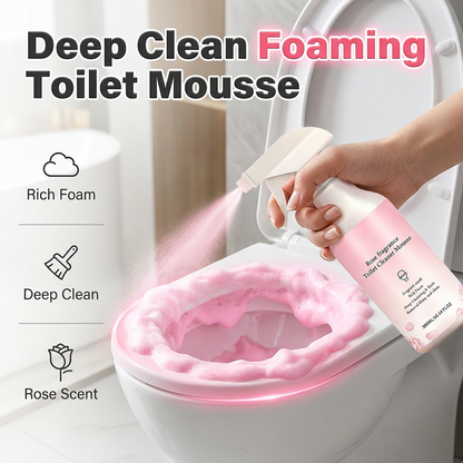 Mousse nettoyante moussante pour cuvette de toilettes