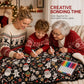 🎅Cadeau de Noël en avant-première : 50 % de réduction🎄🎨Couverture à colorier en famille pour tous les âges🎁Le cadeau idéal pour la famille et les amis