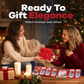 🎄 50 % DE RÉDUCTION ! ✨ Porte-cartes-cadeaux festif – Plusieurs compartiments de rangement, espace pour un petit mot de vœux et enveloppe à ruban – Transformez votre argent en un cadeau de Noël attentionné 💌