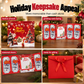 🎄 50 % DE RÉDUCTION ! ✨ Porte-cartes-cadeaux festif – Plusieurs compartiments de rangement, espace pour un petit mot de vœux et enveloppe à ruban – Transformez votre argent en un cadeau de Noël attentionné 💌