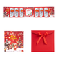 🎄 50 % DE RÉDUCTION ! ✨ Porte-cartes-cadeaux festif – Plusieurs compartiments de rangement, espace pour un petit mot de vœux et enveloppe à ruban – Transformez votre argent en un cadeau de Noël attentionné 💌