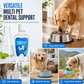 Bain de bouche et rinçage buccal doux pour animaux de compagnie