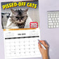 ⏳Offre à durée limitée – 50 % DE RÉDUCTION⏰🐱 Calendrier amusant sur les chats – 12 mois d'humour espiègle autour des chats