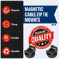 Supports magnétiques ultra-résistants pour colliers de serrage