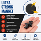 Supports magnétiques ultra-résistants pour colliers de serrage