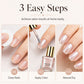 🔥 50% DE RÉDUCTION ! ✨Vernis à ongles Moonlight Pearl, couleur thé au lait scintillante, séchage à l'air, longue tenue