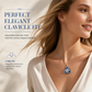 Collier pendentif nœud celtique pierre de naissance pour femme