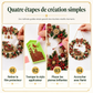 🎄 PROMO FLASH -50% ✨ Kit Diamond Art DIY de Noël, création décorative, embellissez votre maison pour les fêtes 🎁