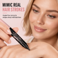 Stylo 2-en-1 waterproof pour sourcils et racine des cheveux