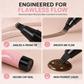 Stylo 2-en-1 waterproof pour sourcils et racine des cheveux