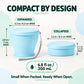 Buvez où que vous soyez, en un clin d’œil ! Tasse de voyage pliable en silicone