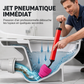 Déboucheur de canalisation à air comprimé pour toilettes et tuyaux