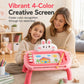 🎨👶 Tableau de Dessin Magnétique Évolutif 4-en-1 pour Enfants | Écran 4 Couleurs Sans Poussière, Pieds Amovibles & Zéro Tache